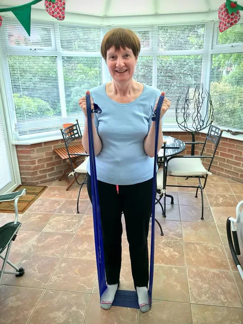 Kathryn at a CARE session