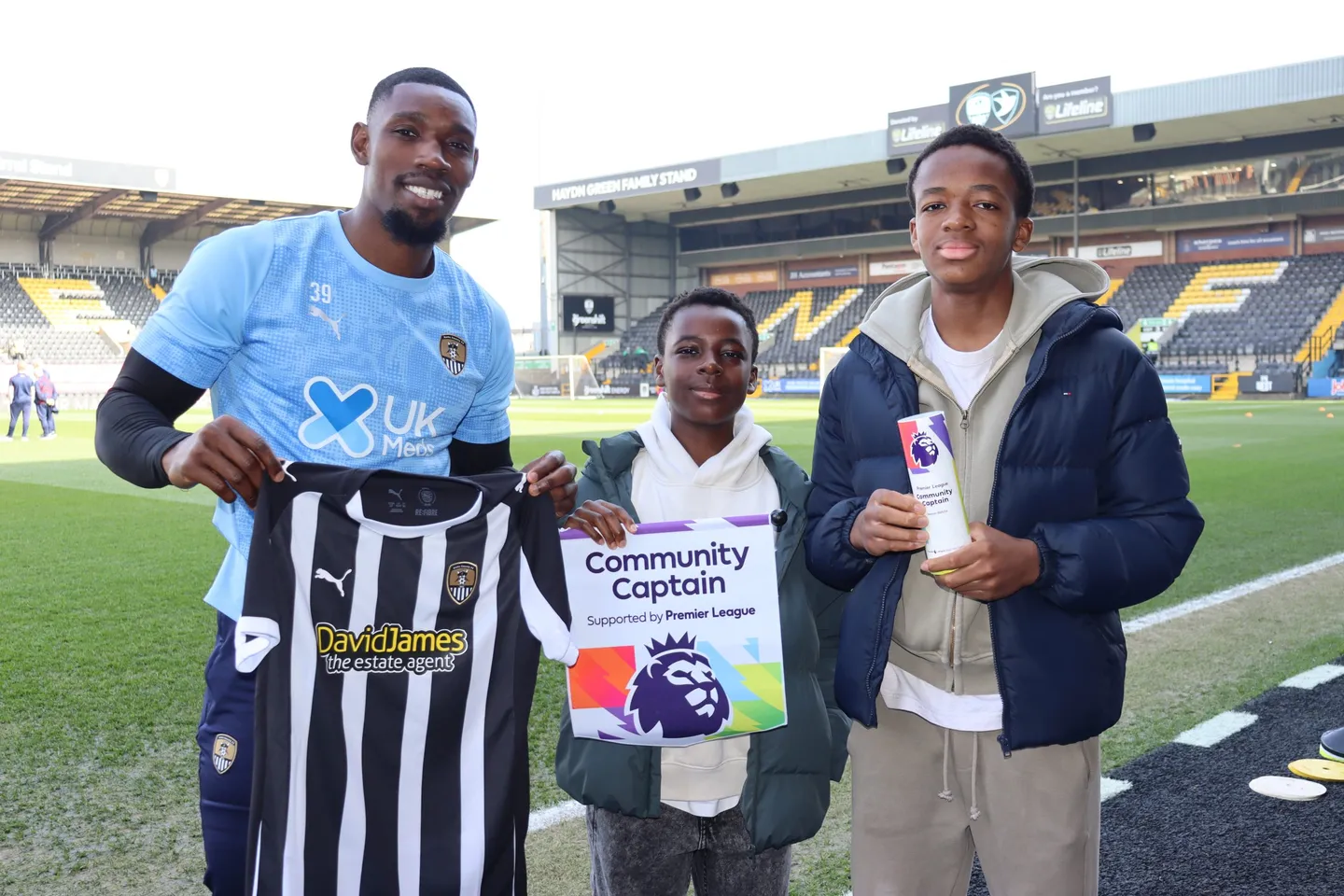 Celebrating Kayden: Notts County’s Foundations Premier League Community Champion