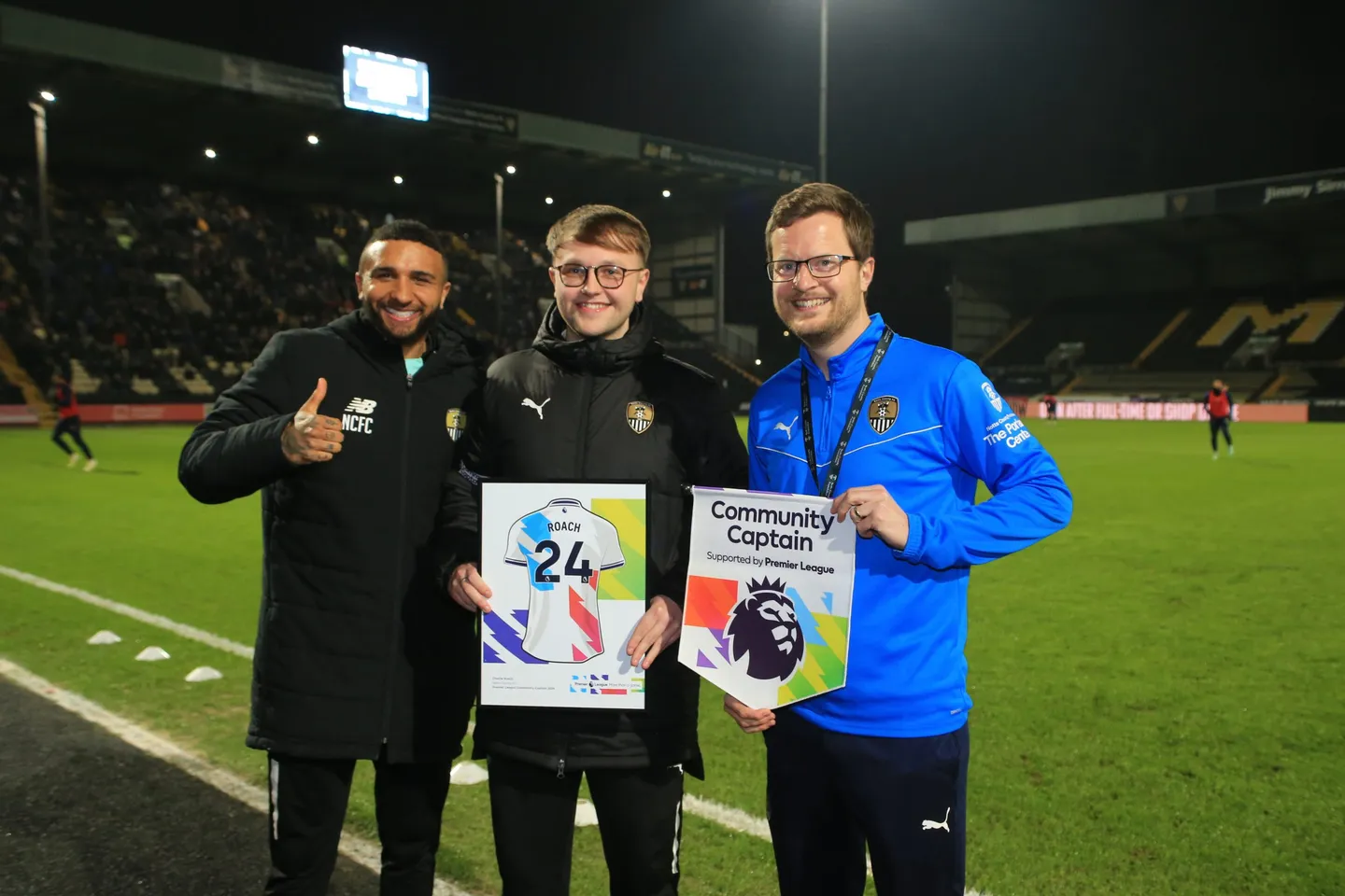 Notts County Announces Charlie Roach as Winner of Premier League’s Community Captain Award