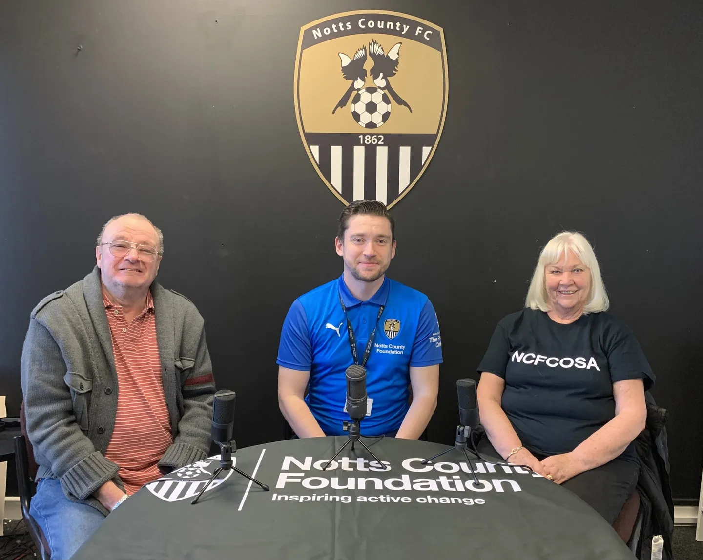 Notts County Official Supporters Association join the Foundation as podcast partners