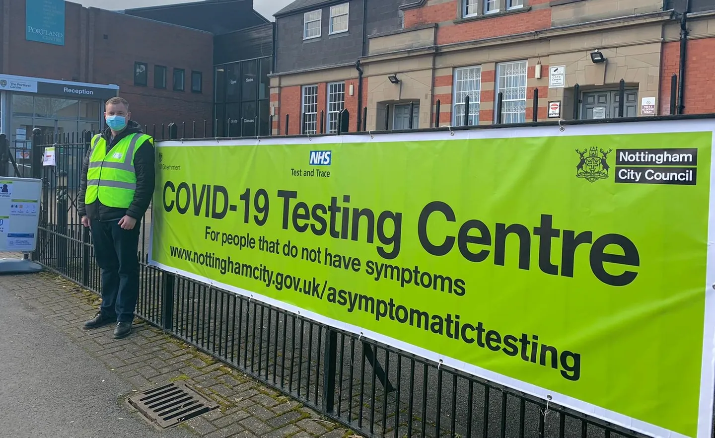 Portland Welcomes Local Community For Covid Testing