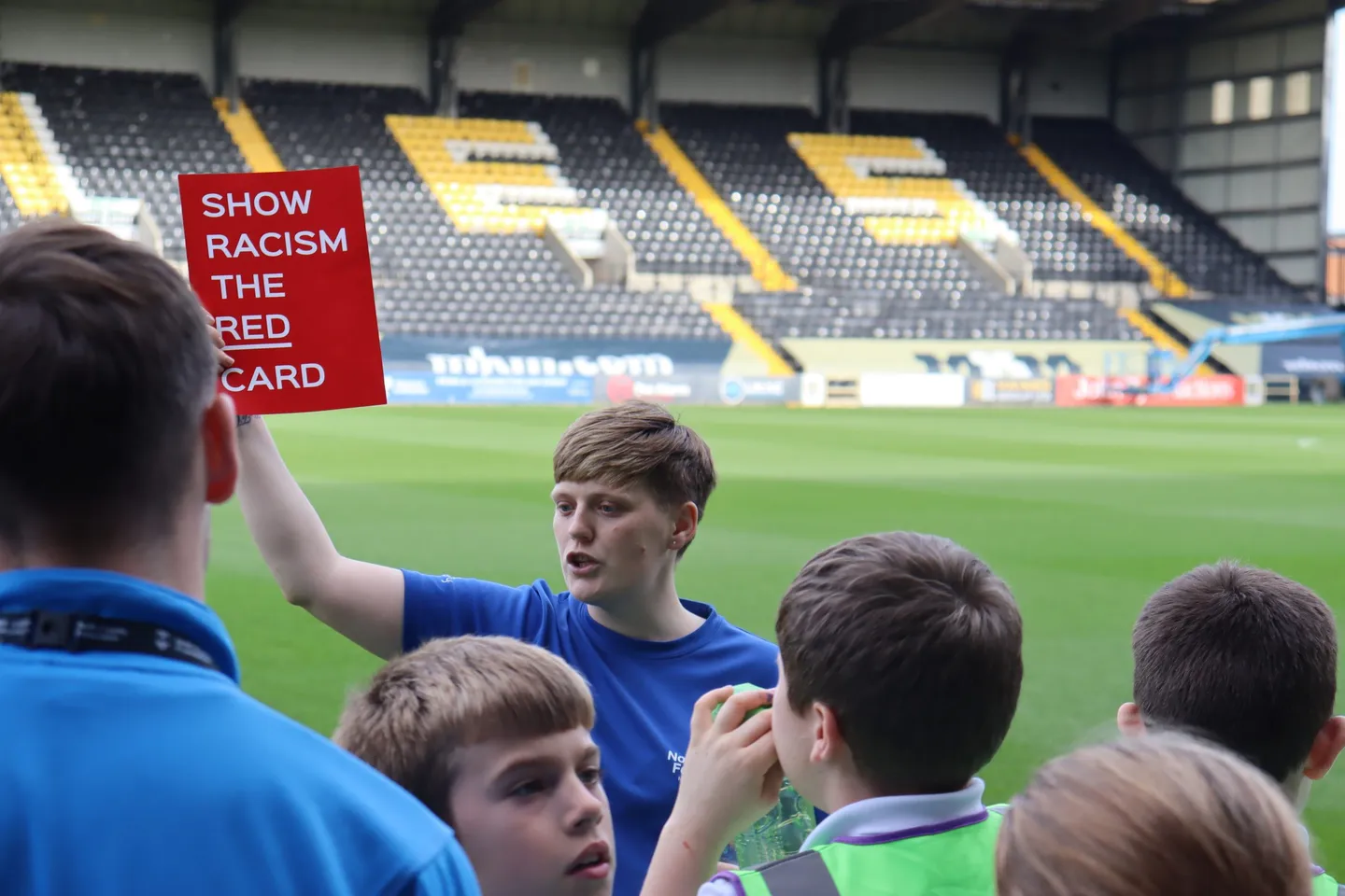 Show Racism the Red Card: Notts County Foundation Empowers Local Youth